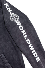 Load image into Gallery viewer, KNJ Worldwide Vintage Black Hoodie
