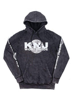 Load image into Gallery viewer, KNJ Worldwide Vintage Black Hoodie
