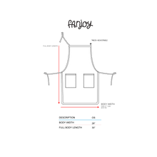 Load image into Gallery viewer, Stephanie Soo &#39;BISS&#39; Pink Apron
